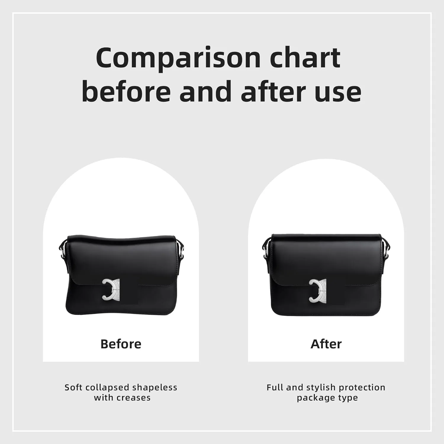 DGAZ Silk Purse Organizer Insert For Celine Triomphe Nano/Teen/Medium Bags,Silky Smooth Bag Organizer，Luxury Handbag & Tote Shaper(Rose Confetti,Triomphe Teen)