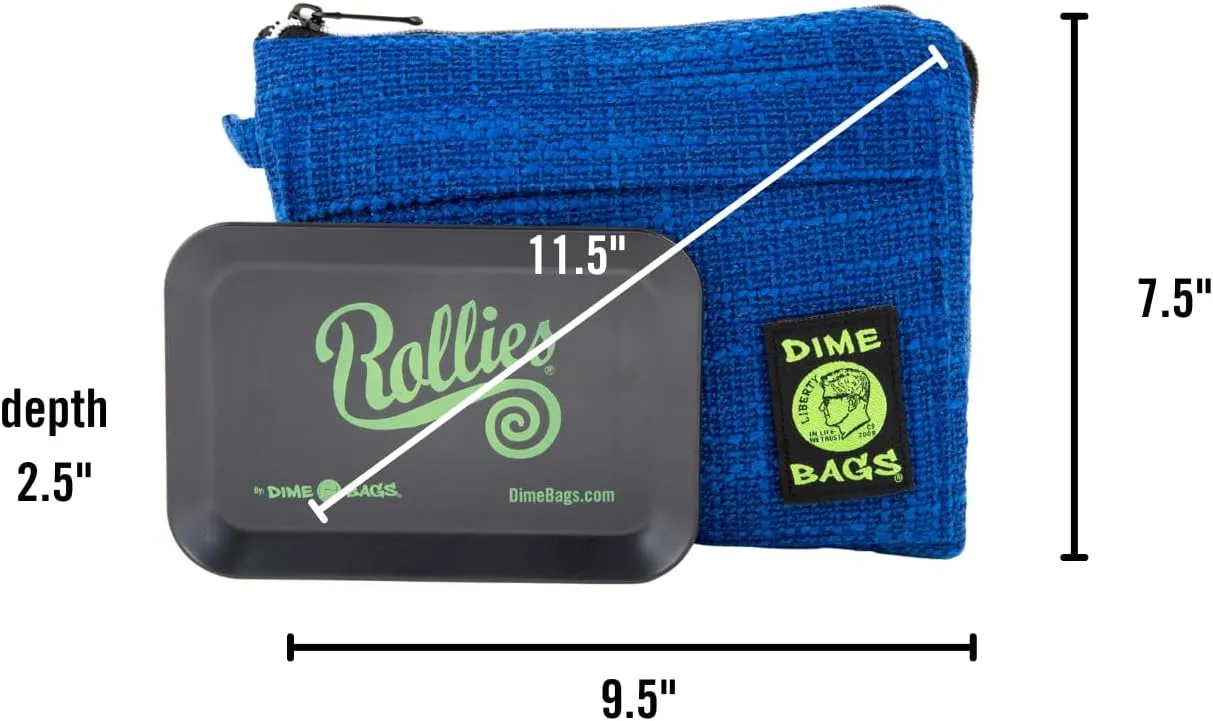 DIME BAGS All-in-One Padded Pouch with and Carbon Filter