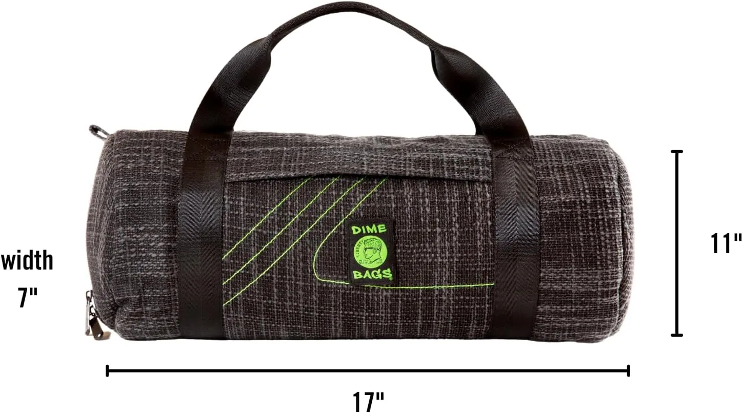Dime Bags Padded Duffle Tube (17 Inch, Black)