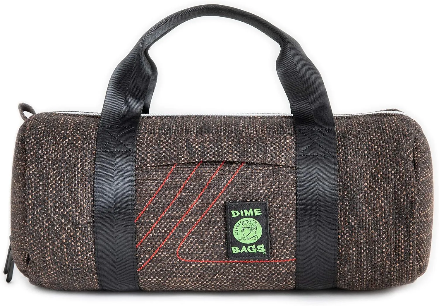 Dime Bags - Padded Duffle Tube, Durable Hemp Blend (15 Inch, Earth)