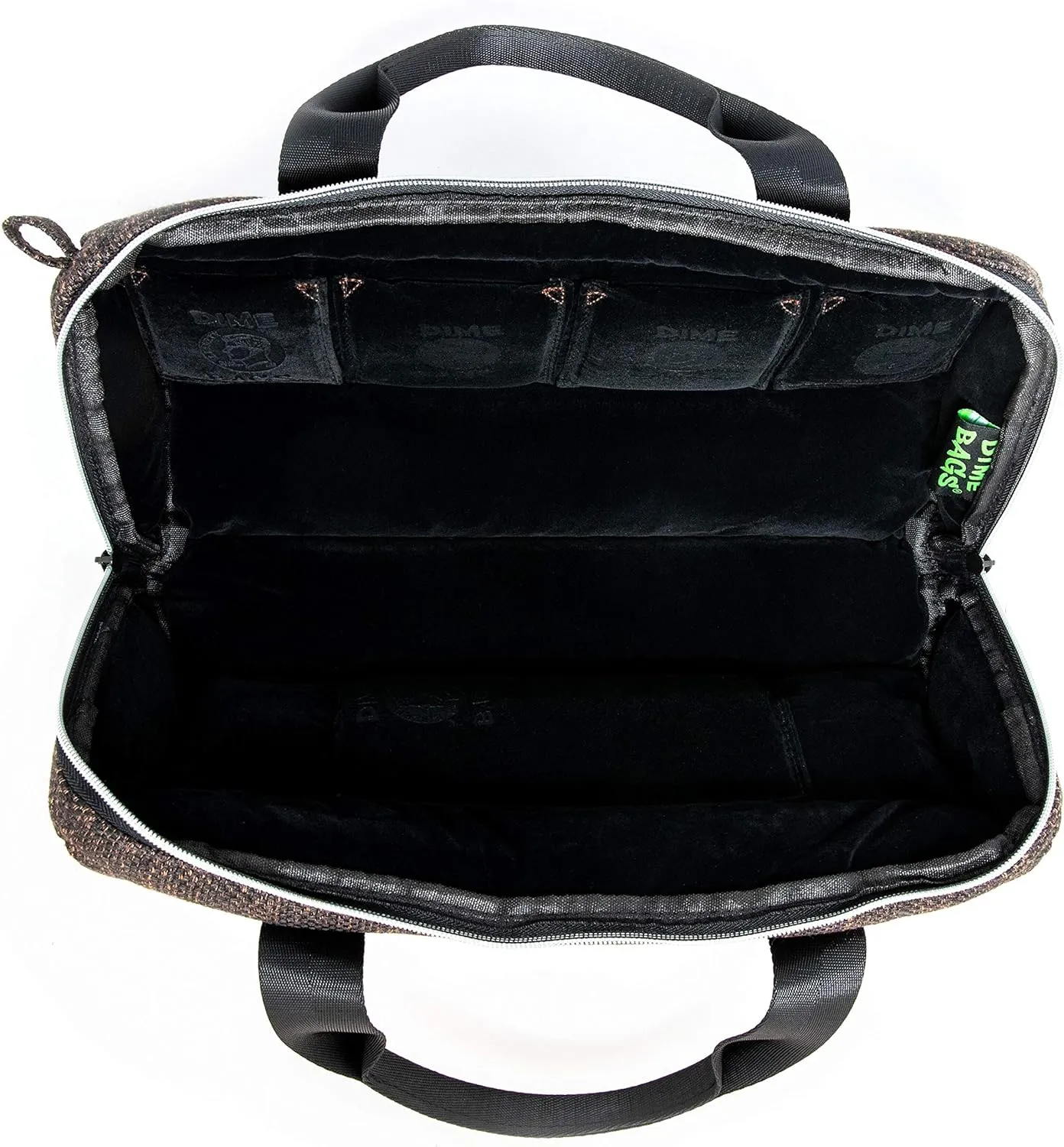 Dime Bags - Padded Duffle Tube, Durable Hemp Blend (15 Inch, Earth)