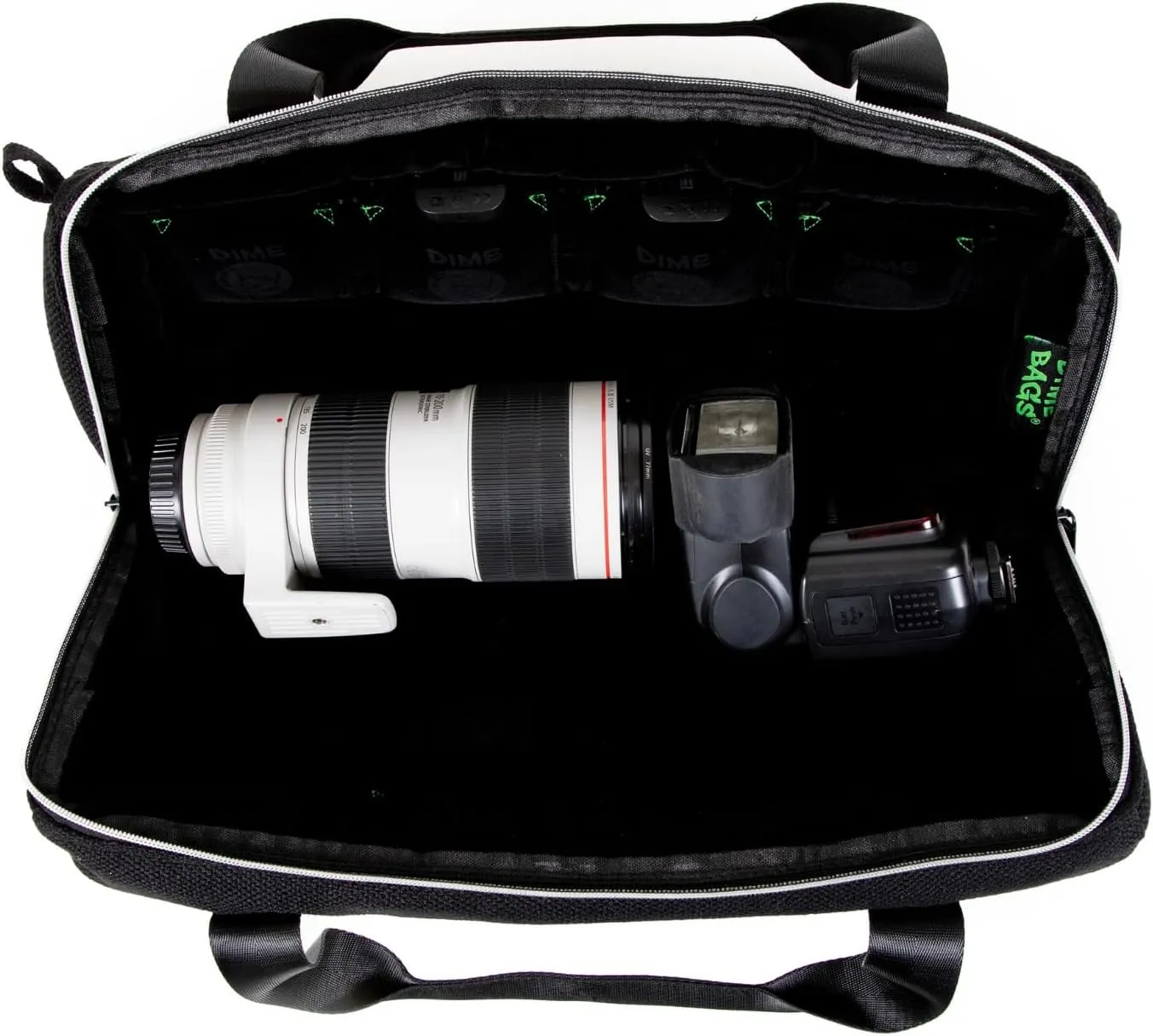 Dime Bags - Padded Duffle Tube, Durable Hemp Blend (17 Inch, Crimson)