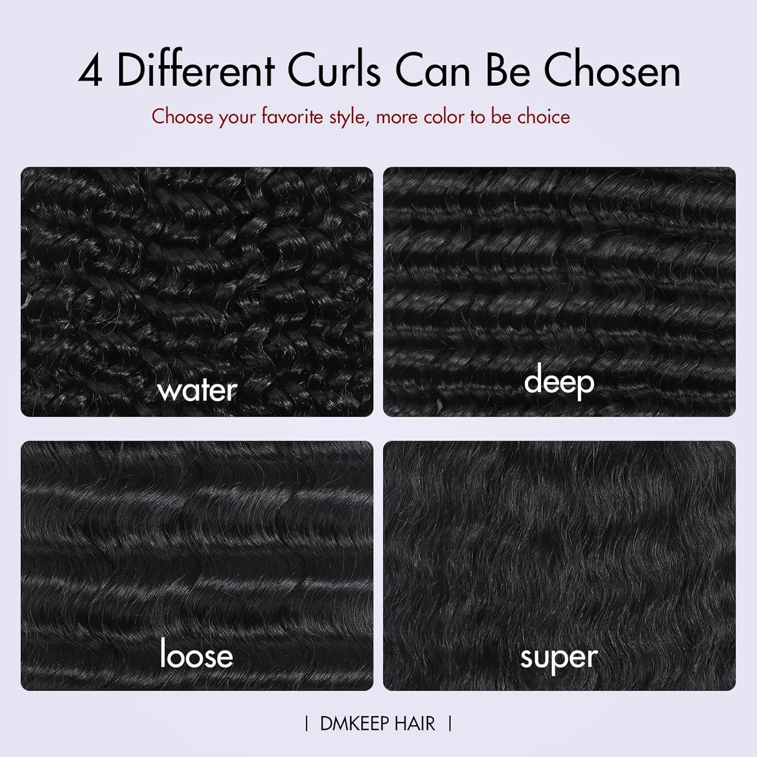 DMKEEP Bulk Human Hair for Braiding Loose Wave No Weft 100% Human Braiding Hair Professionally Salon Dyeing for Eye-Catching Natural Color 18 Inch