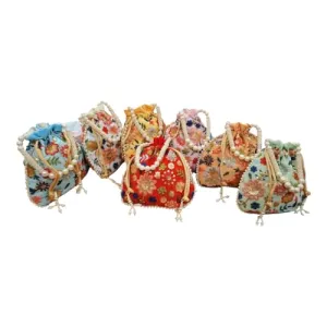 DMS RETAIL Potli Bags For Wedding Return Gifts For Women In Bulk, Ladies Return Gifts For Pooja Birthday Kitty Party Shagun Mehndi Sangeet Pack of (Pack of 4)