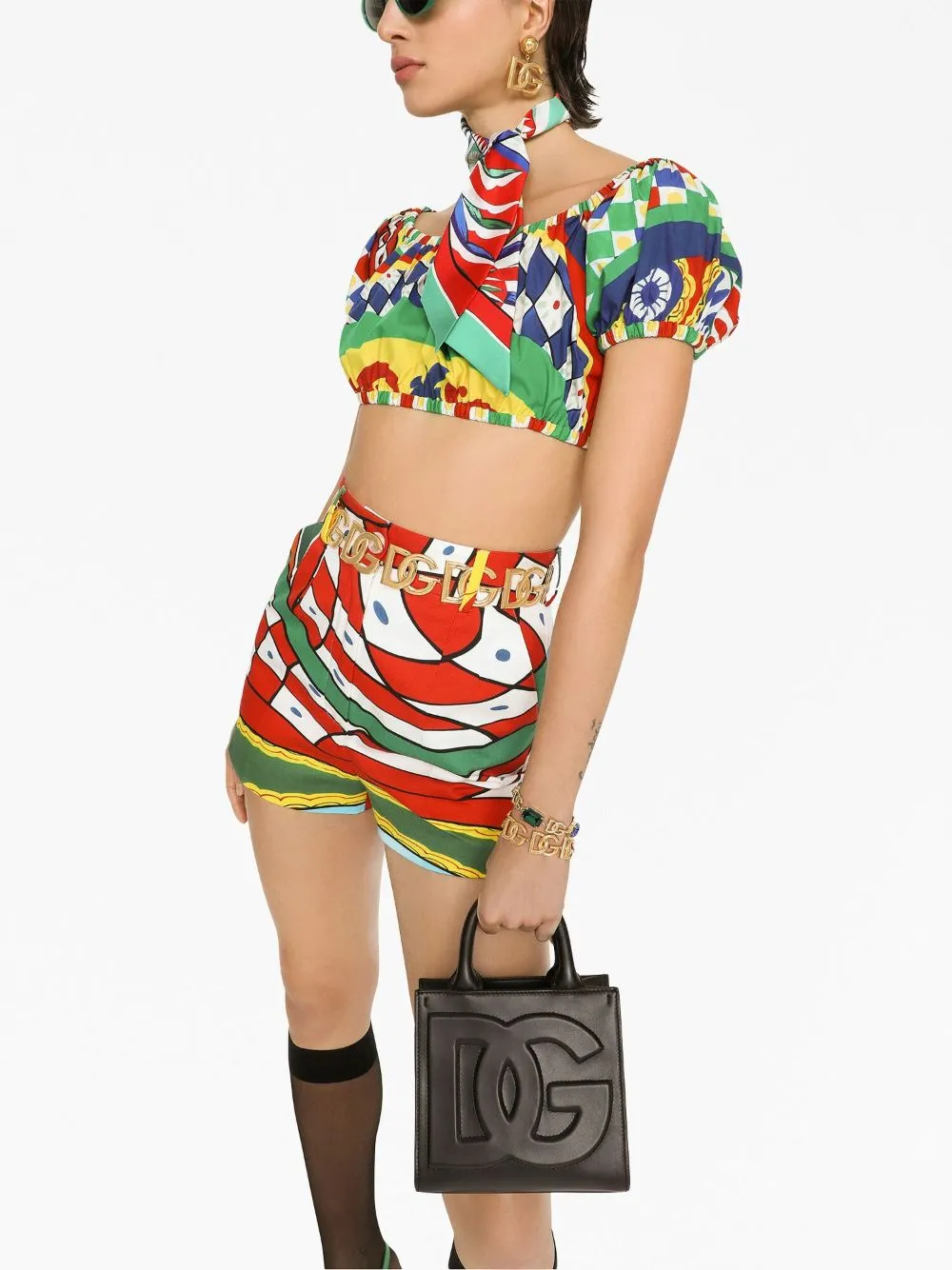Dolce & Gabbana Dg Daily Mini Leather Tote Bag
