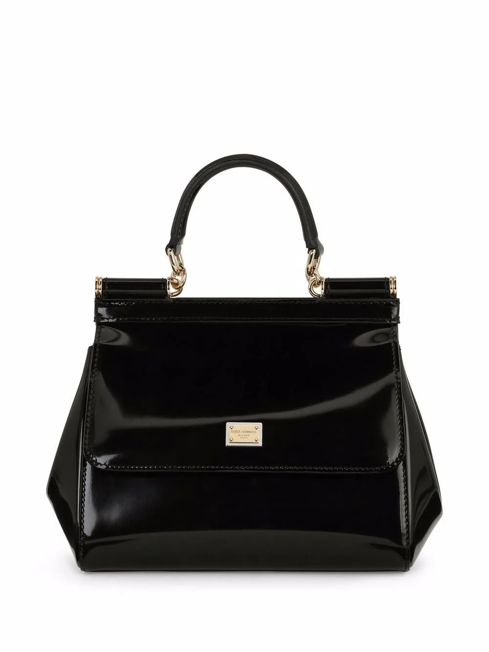 Dolce & Gabbana Sicily Medium Leather Handbag