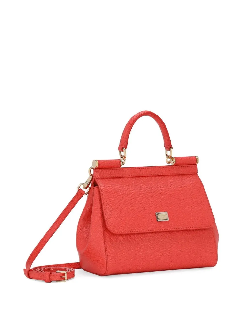 Dolce & Gabbana Sicily Medium Leather Handbag