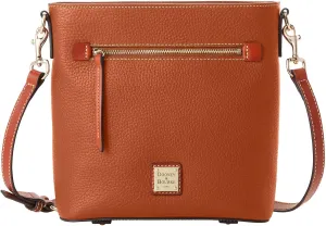 Dooney & Bourke Crossbody Bags for Women, Pebble Grain Leather Crossbody Messenger Bag with Zipper
