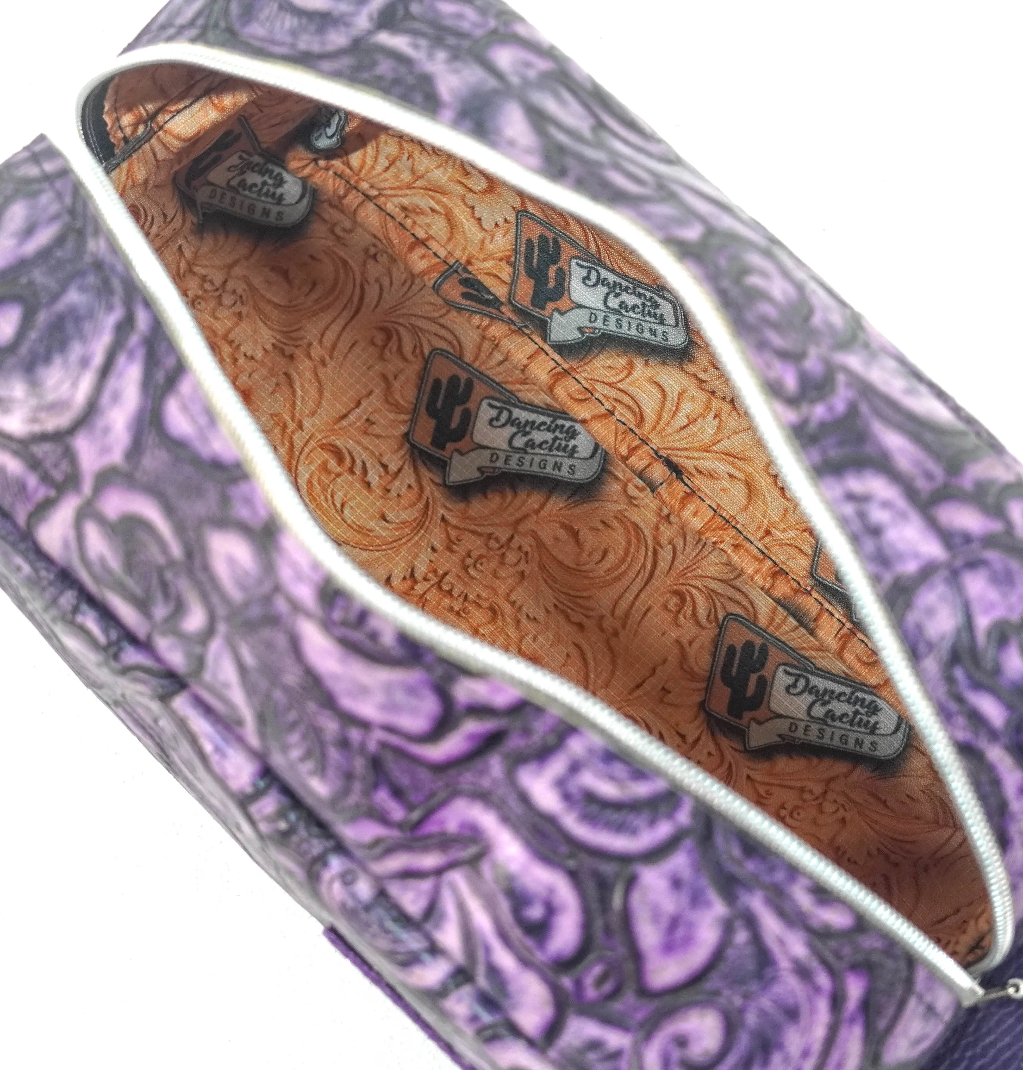 Dutton - All Embossed w/ Purple Roses