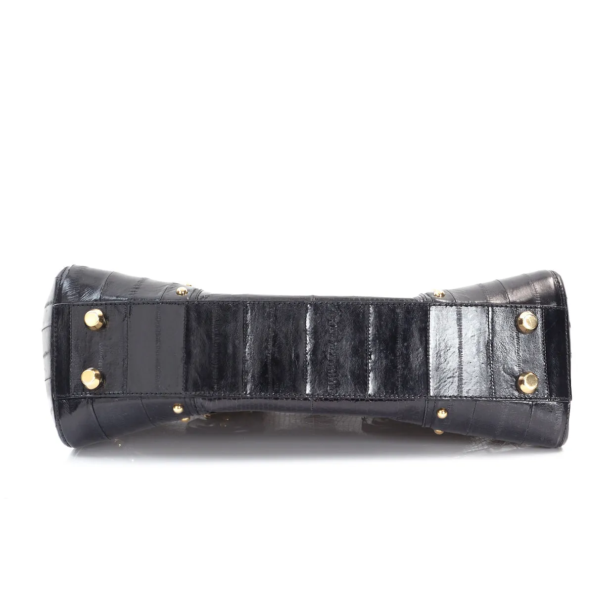 Embossed Leather Shoulder Bag