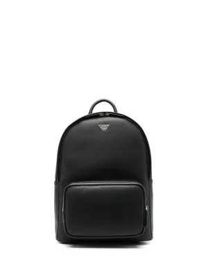 Emporio Armani Leather Backpack