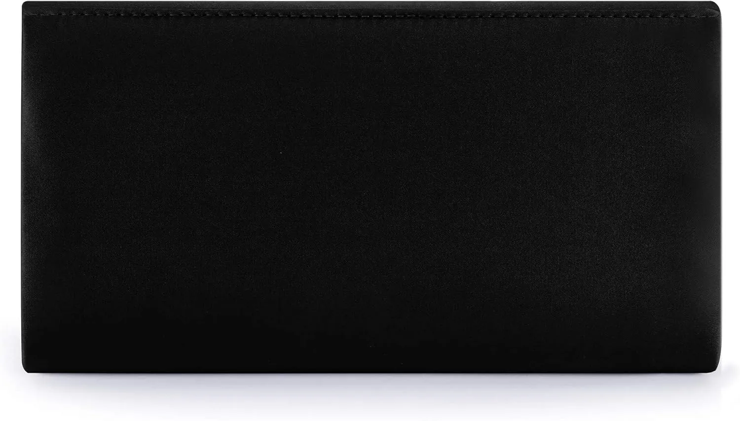 Evening Bags For Women Pleated Satin Rhinestone Brooch Prom Clutch Purse With Detachable Chain Strap