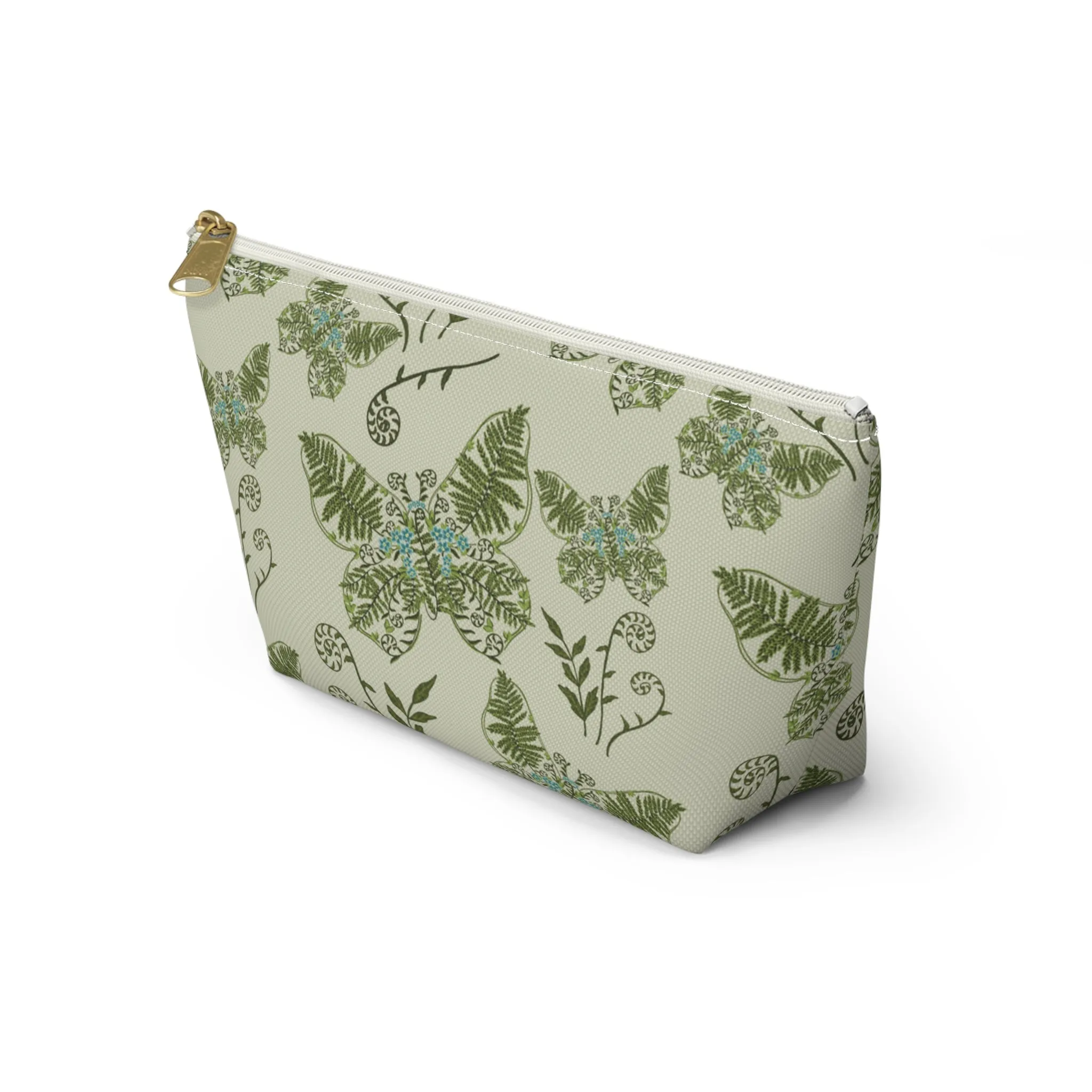 Flutter & Frond Zipper Bag