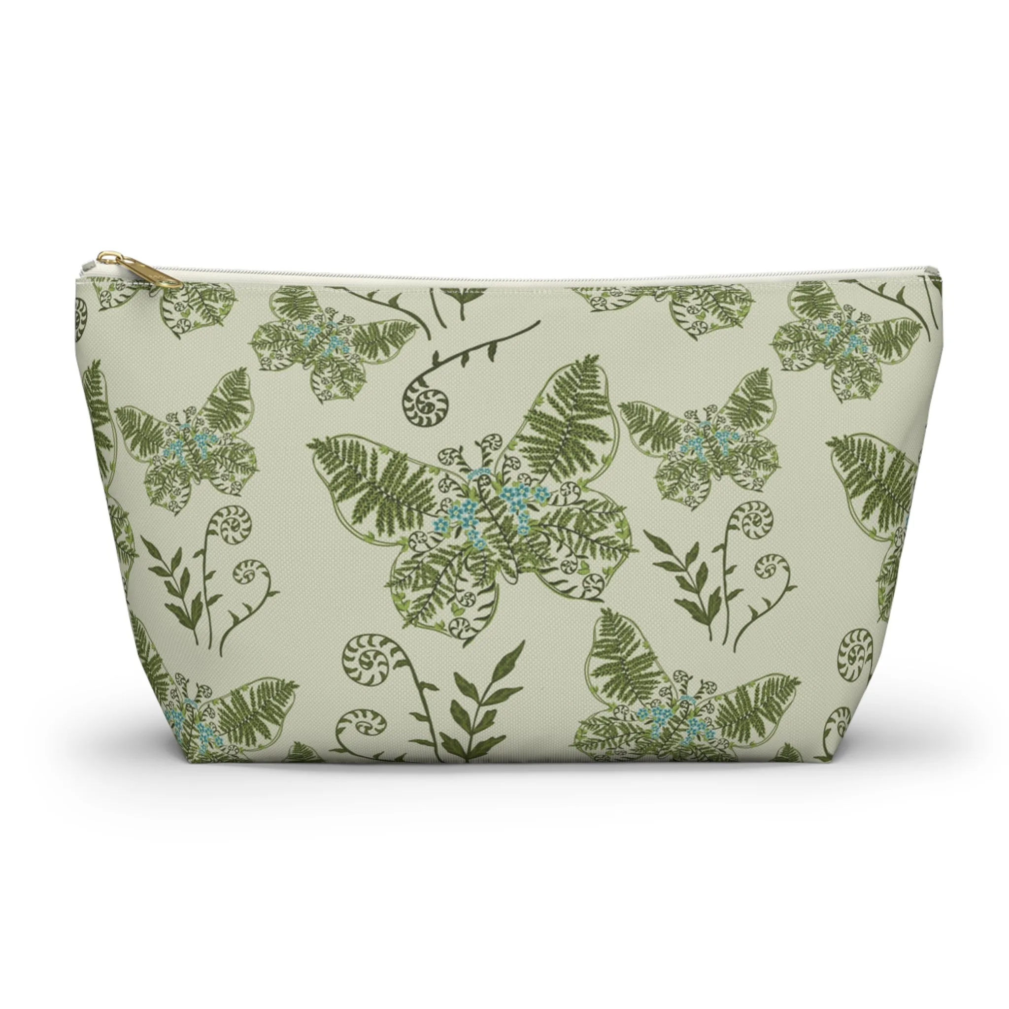 Flutter & Frond Zipper Bag