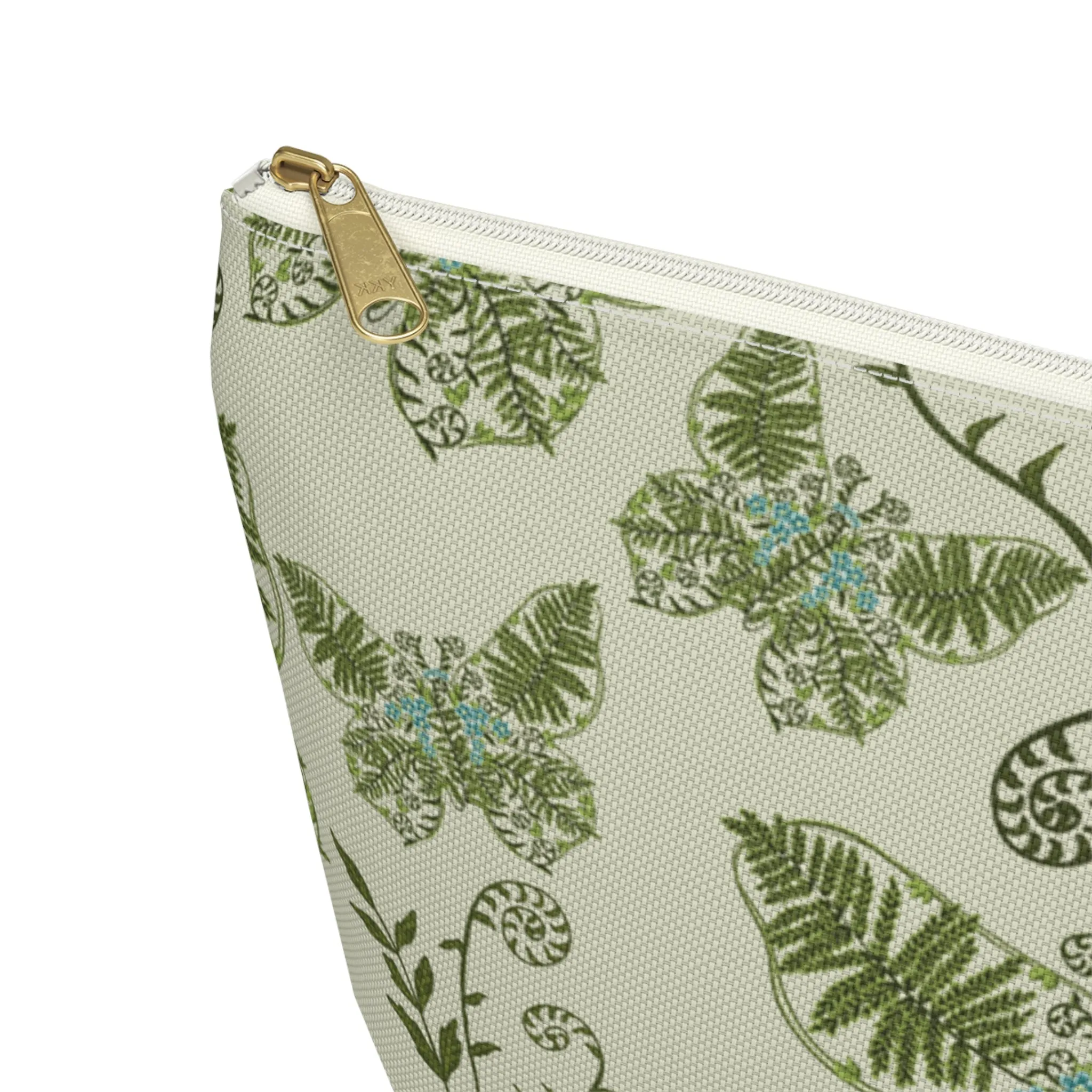 Flutter & Frond Zipper Bag