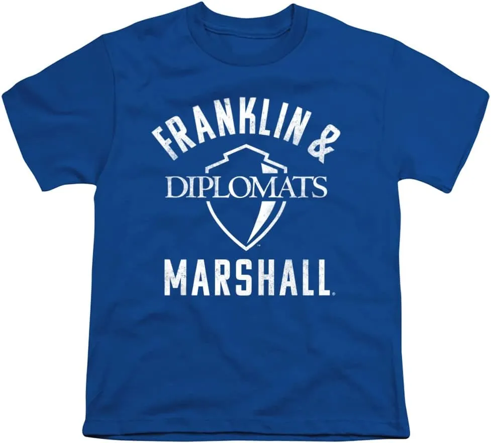 Franklin & Marshall College Official Diplomats Logo Youth Kids Boy/Girls T Shirt