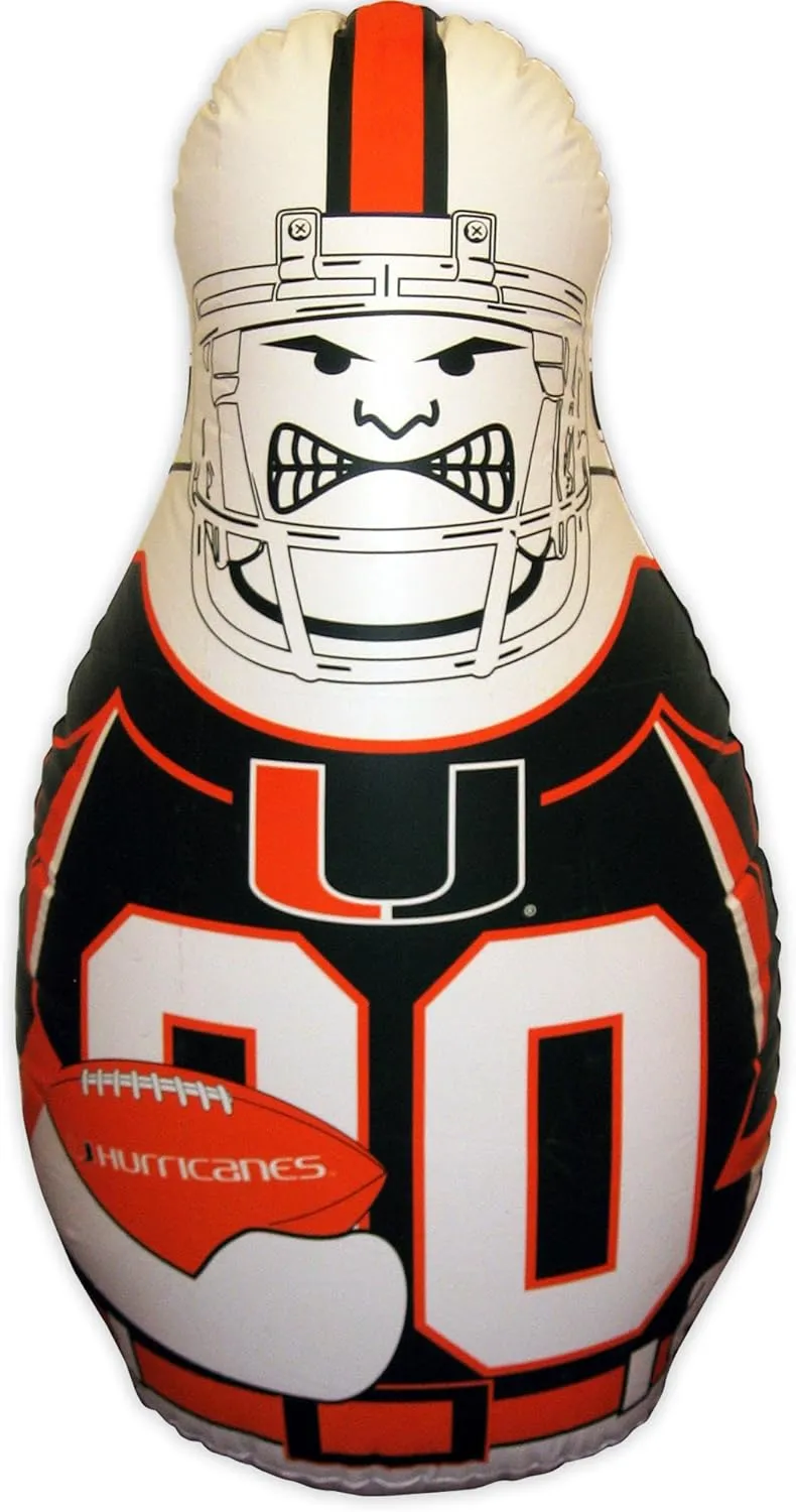 Fremont Die NCAA Alabama Crimson Tide Bop Bag Inflatable Tackle Buddy Punching Bag, Standard: 40" Tall, Team Colors