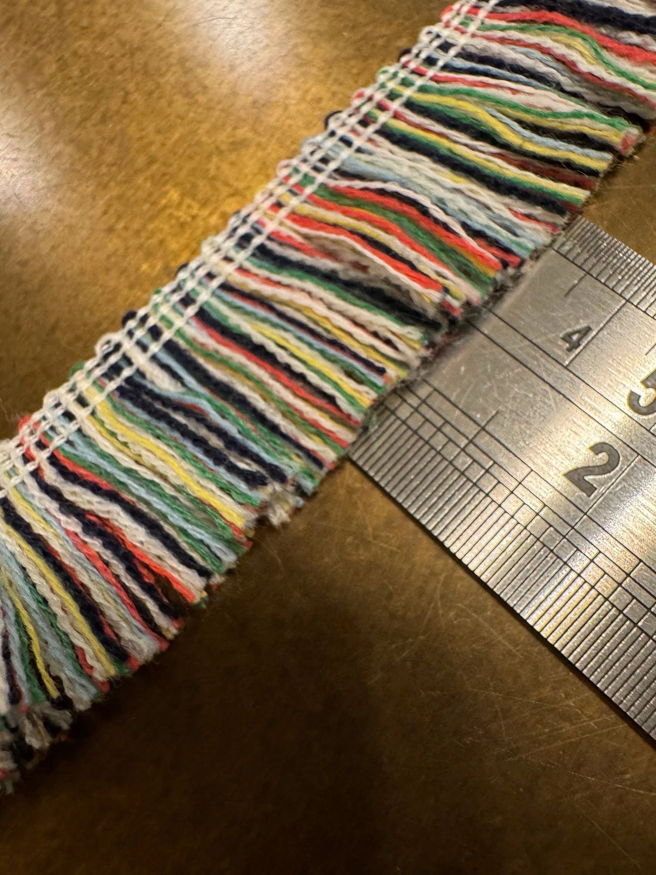 Fringe Tassel, Tassel Trim, Multicolour, 3cm Wide