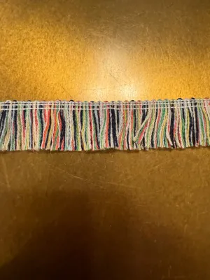 Fringe Tassel, Tassel Trim, Multicolour, 3cm Wide