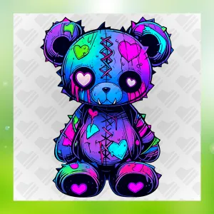 Graffiti Bear Transfer