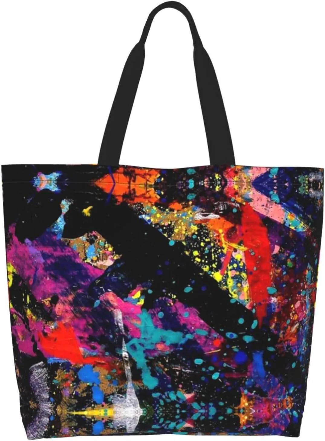 Graffiti Grocery Bag Funny Shopping Bag Cool Handbag Bags Graffiti Tote Bag for Women Men Outdoor