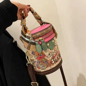 graffiti hand bags