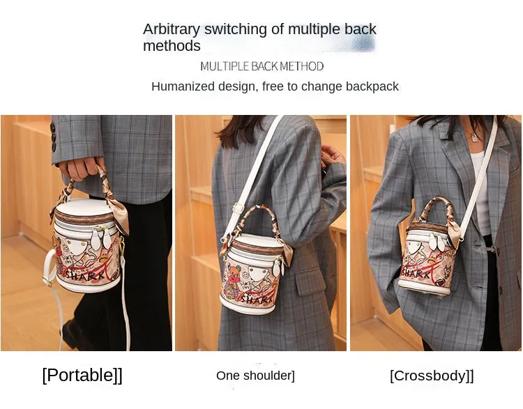 graffiti hand bags