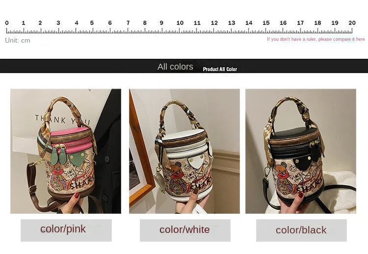 graffiti hand bags