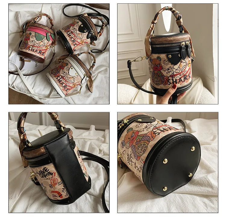 graffiti hand bags