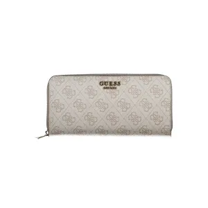 Guess Jeans Gray Polyethylene Wallet