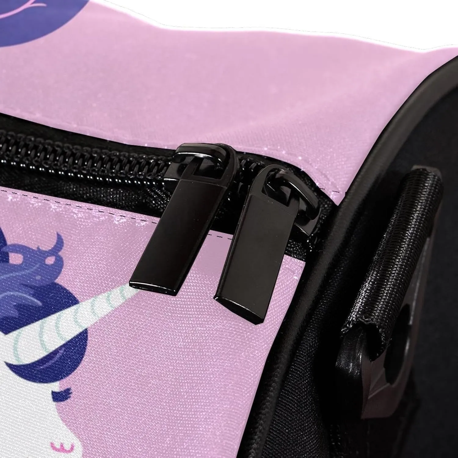 Gym Bags for Men,Travel Duffel Bags for Women,Cartoon Cloud Rainbow Unicorn,Workout Bag