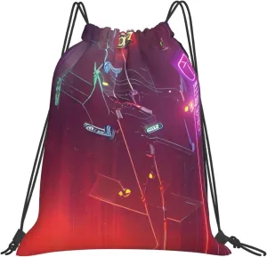 Gym Darts arrows furture Print Drawstring Bag - Lightweight Nylon Sport Sackpack for Travel, Yoga, Dance, Hiking, Basketball, and More