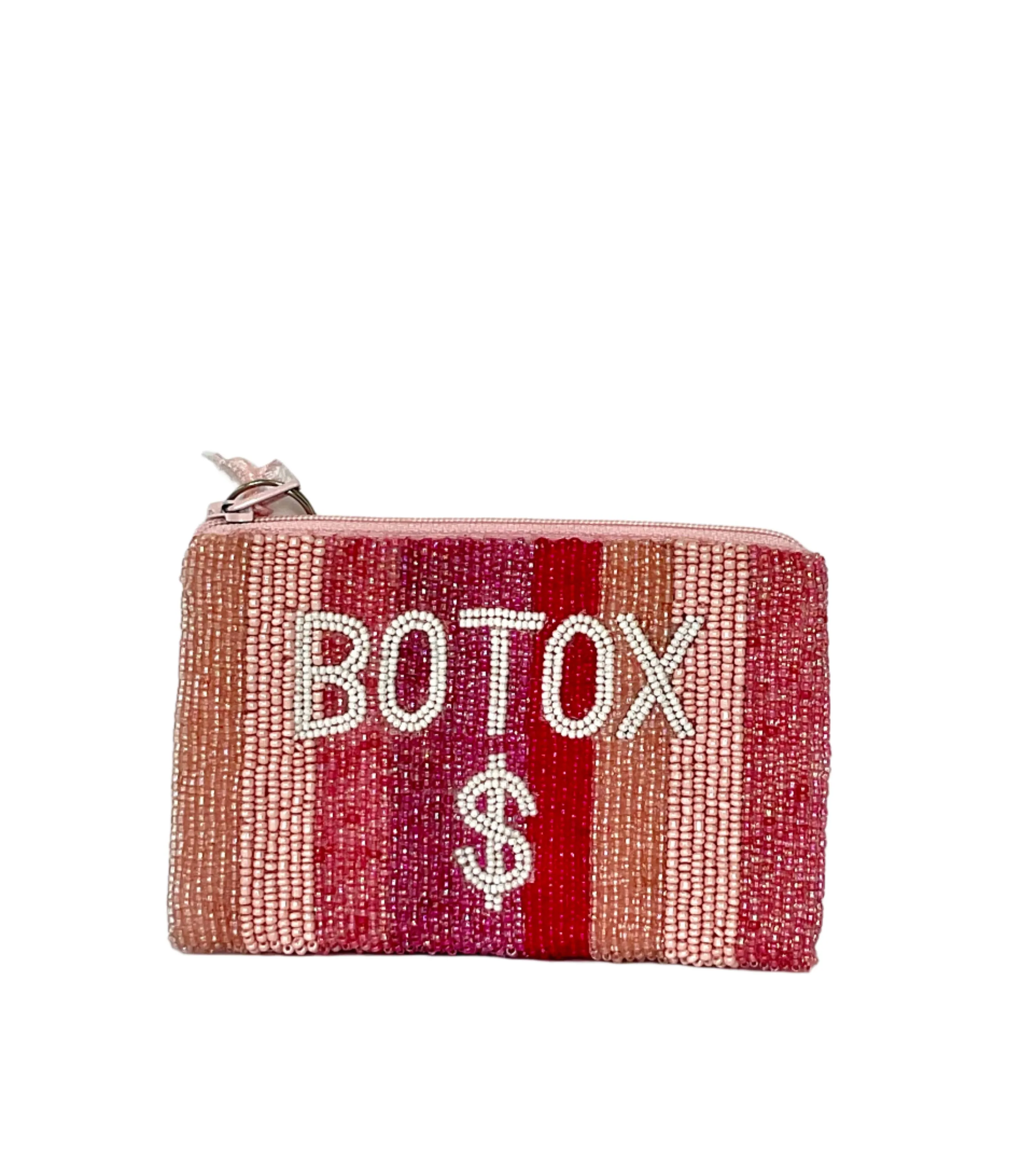 Handmade Beaded Coin Purse BOTOX $