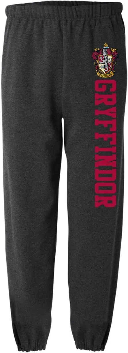 Harry Potter Houses Crest Unisex Jogger Sweatpants for Men and Women Collection