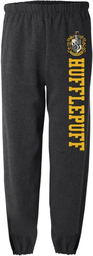 Harry Potter Houses Crest Unisex Jogger Sweatpants for Men and Women Collection