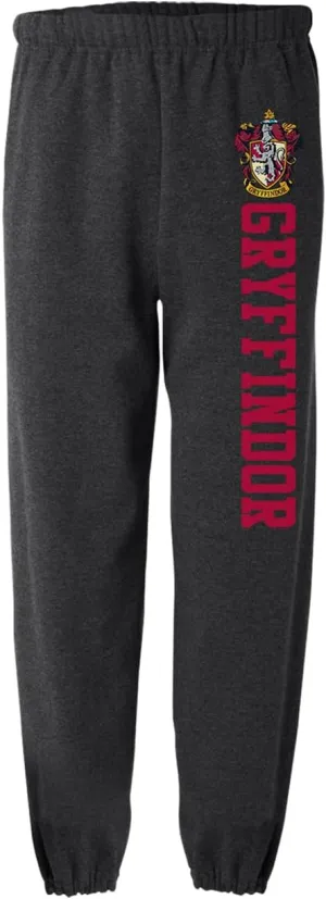 Harry Potter Houses Crest Unisex Jogger Sweatpants for Men and Women Collection