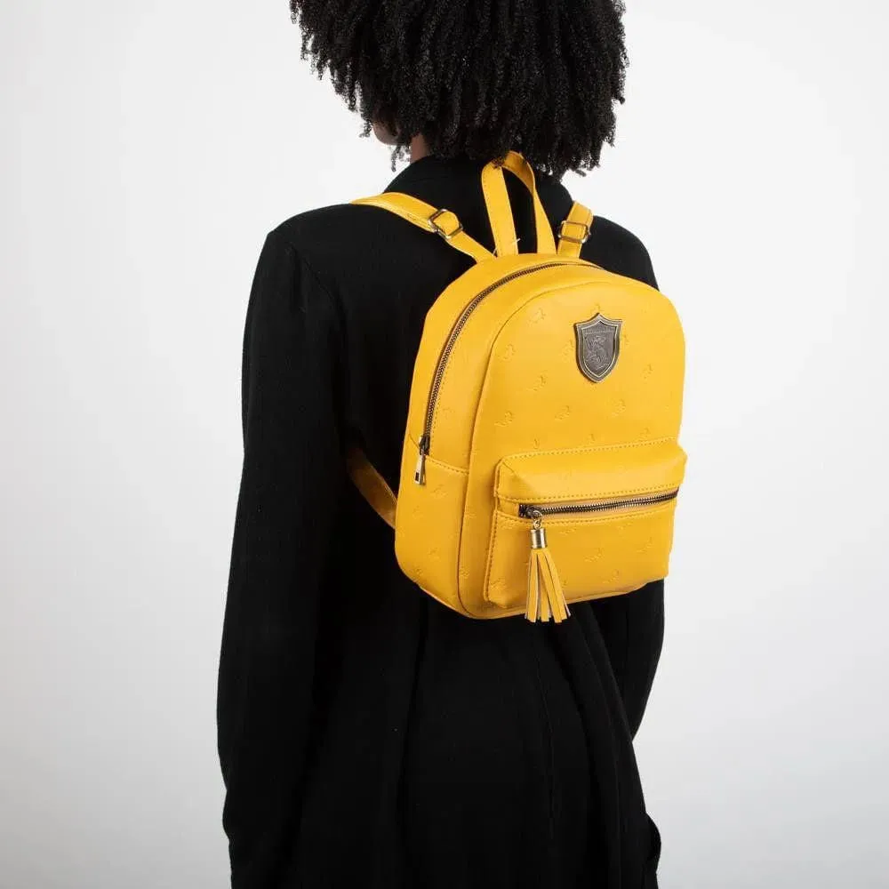 Harry Potter - Hufflepuff Crest Mini Backpack - Bioworld