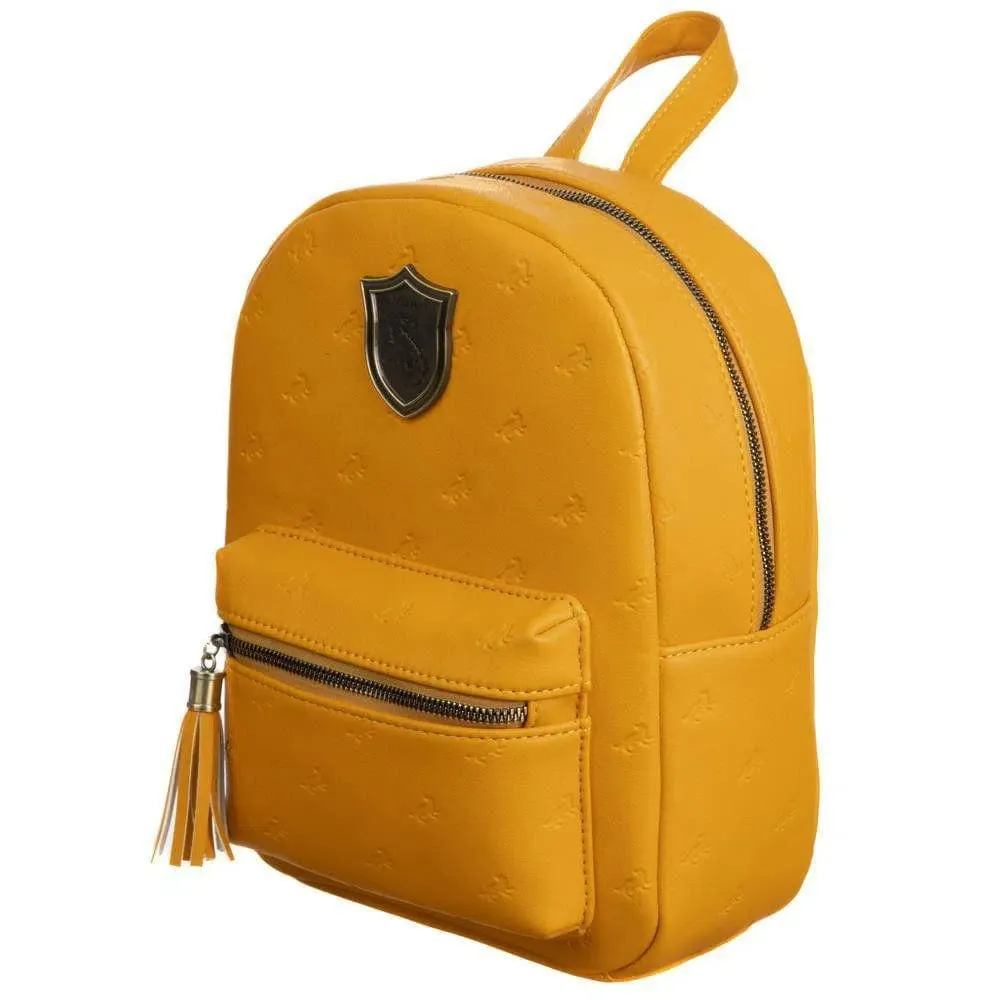 Harry Potter - Hufflepuff Crest Mini Backpack - Bioworld