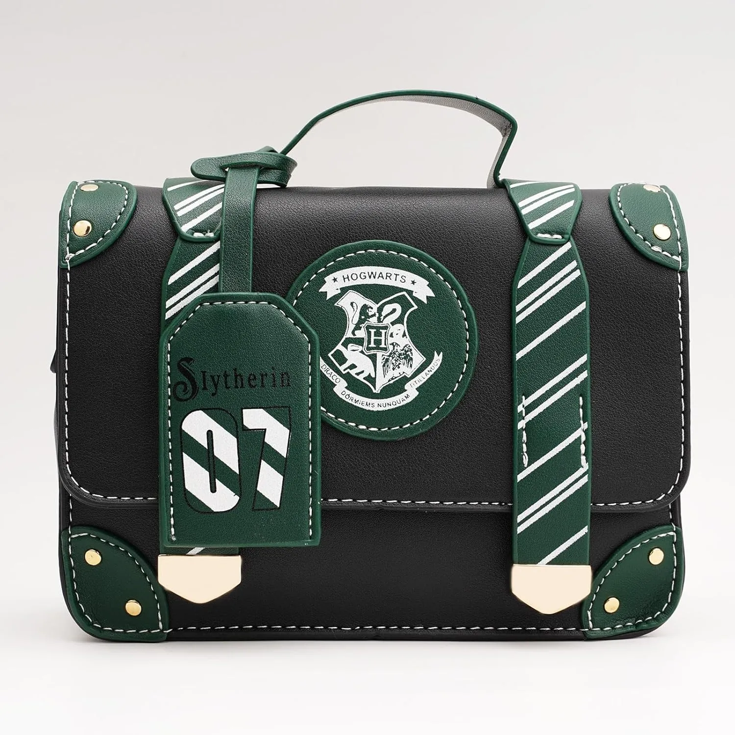 Harry Potter Women's Crossbody Bag - Messenger Bag - Handbag, Cambridge Bag Large Capacity(green)
