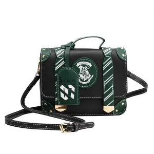 Harry Potter Women's Crossbody Bag - Messenger Bag - Handbag, Cambridge Bag Large Capacity(green)
