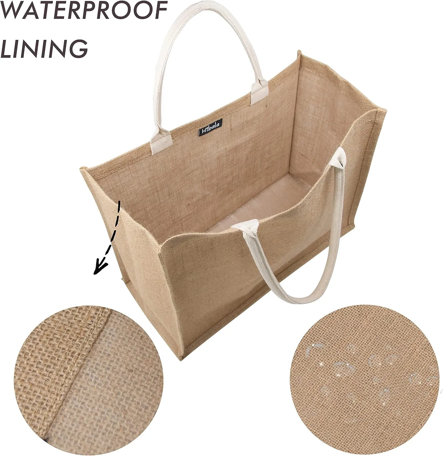 Hibala Woven Large Beach Bag Straw Bag Beach Tote Handmade Weaving Shoulder Bag Tassel Bag Handbag