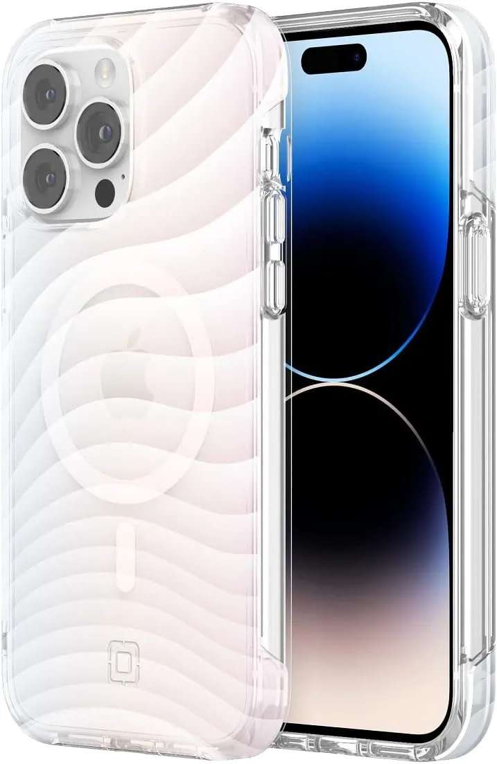 Incipio Forme for MagSafe Series Case for iPhone 14 Pro Max, Sleek, Stylish and Nature Inspired - Opalescent Tide (IPH-2007-OPT)