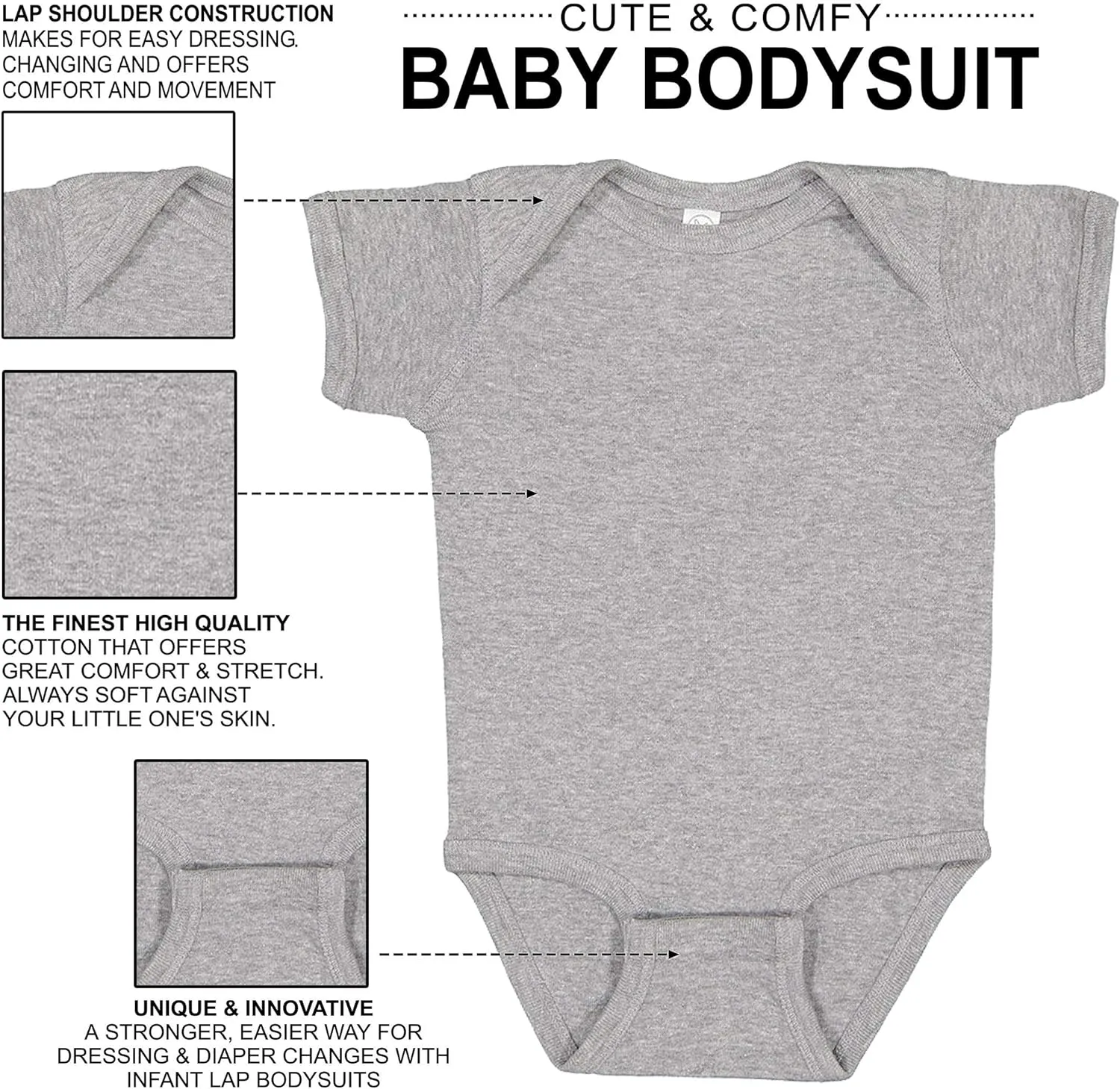 It's Your Day Clothing Adventure You Say Alpaca My Bags Baby Boy Girl Clothes Llama Funny Announcement Shower Bodysuit