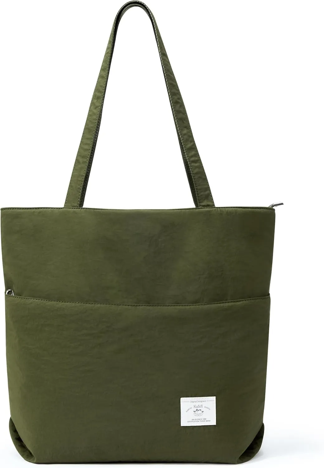 KALIDI Large Tote Bag for Women Handbag Lightweight Puffy Tote Bag with Zipper Shoulder Bag