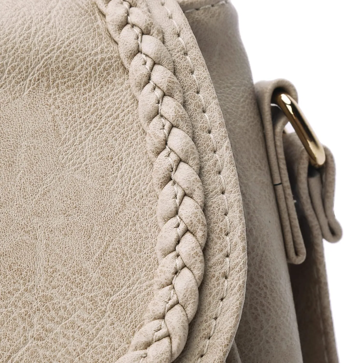 KKXIU Casual Flap Saddle Crossbody Bags for Women Purses and Handbags with Tassel