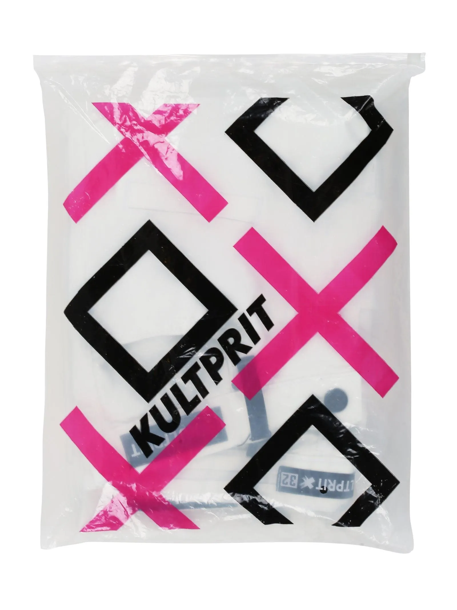 Kultprit sleeveless jacket with bag & back print