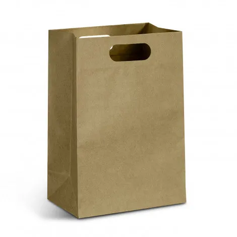 Large Die Cut Paper Bag Portrait - 125053