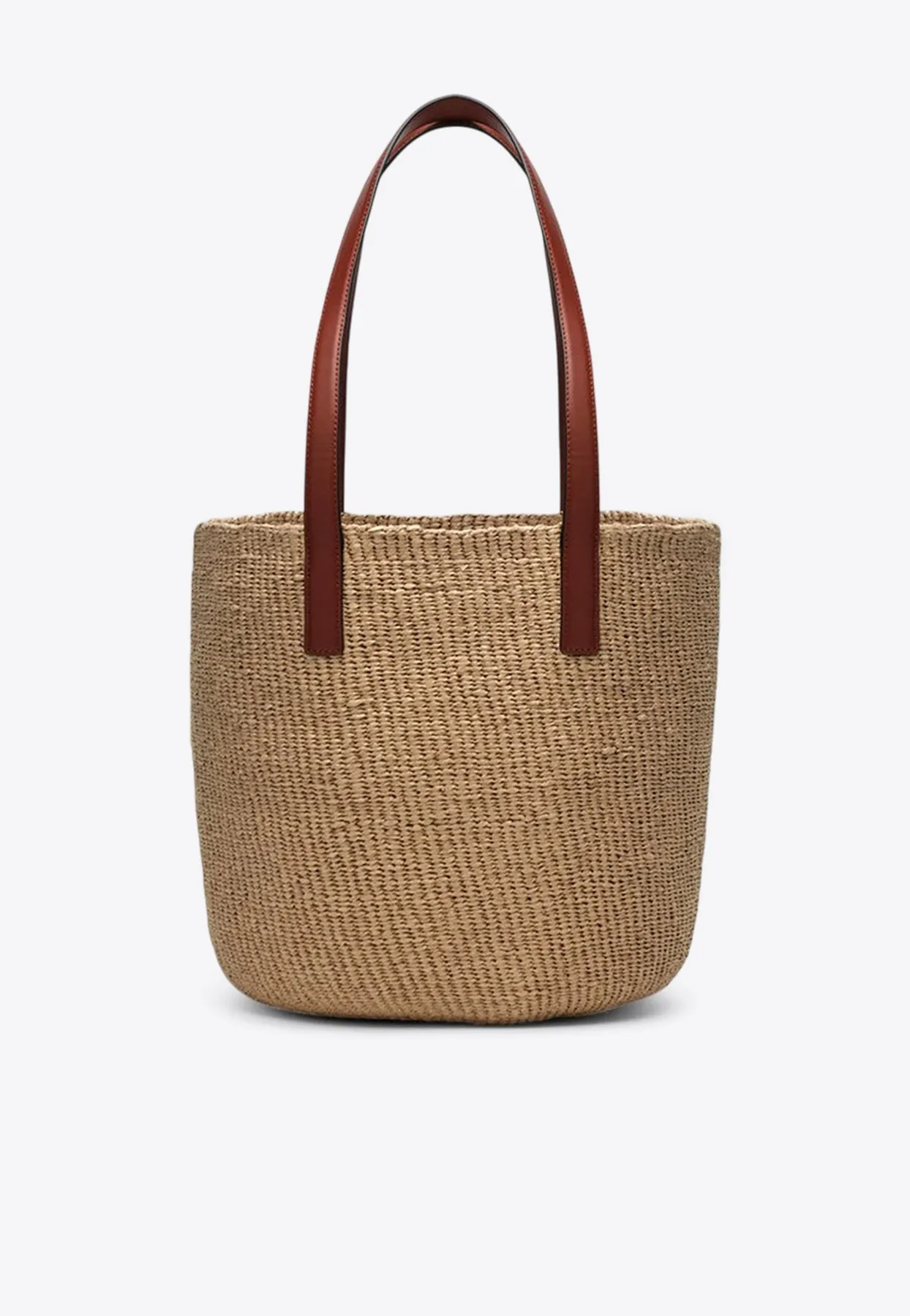 Large Horse Medal Woven Shoulder Bag