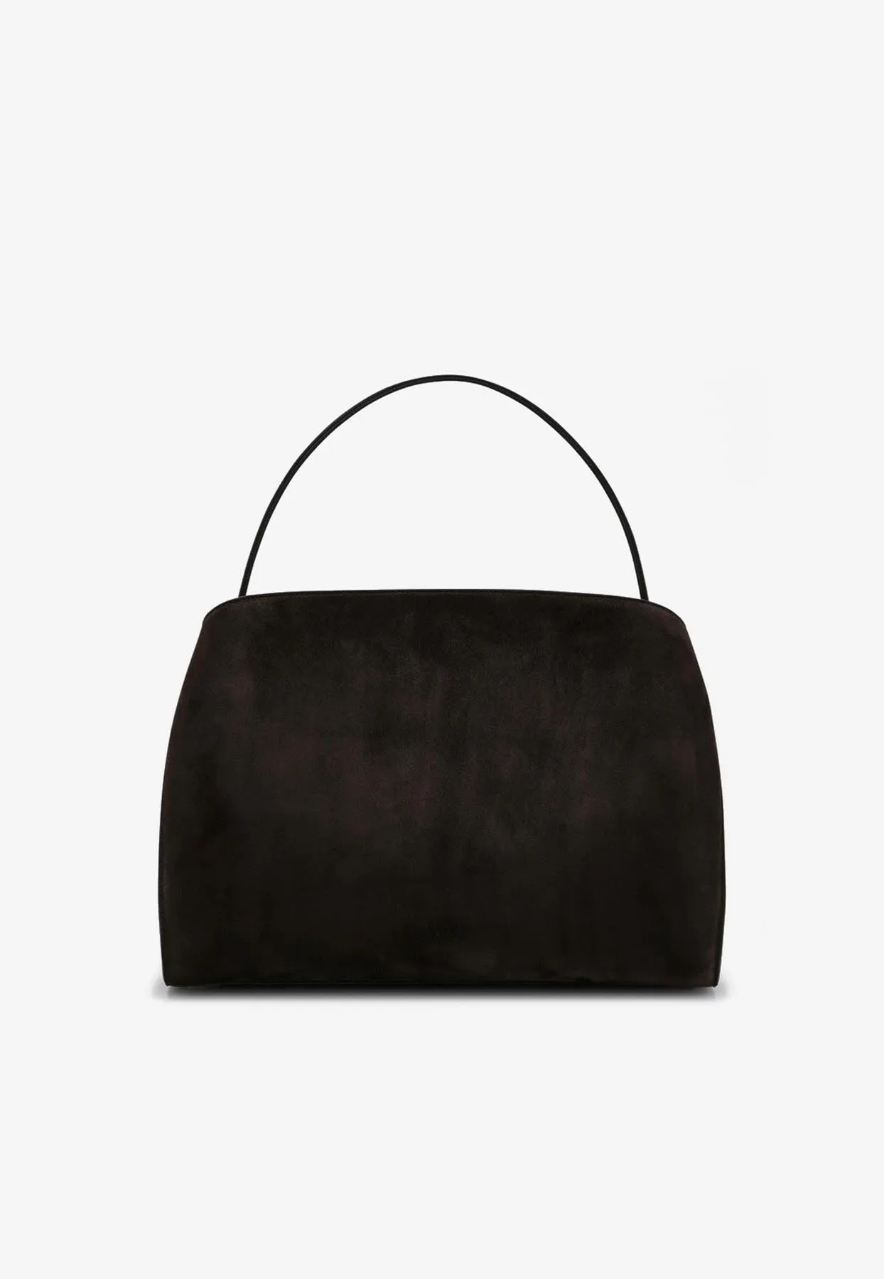 Large Hug Suede Shoulder Bag
