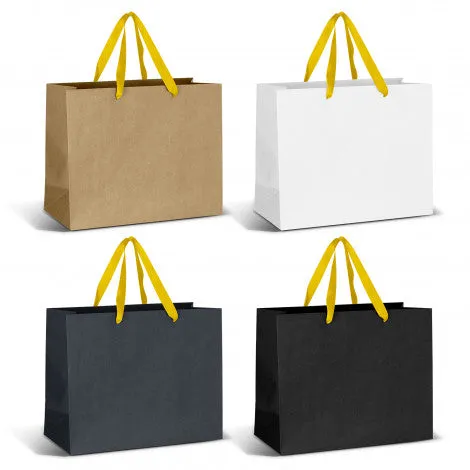Large Ribbon Handle Paper Bag - 125058